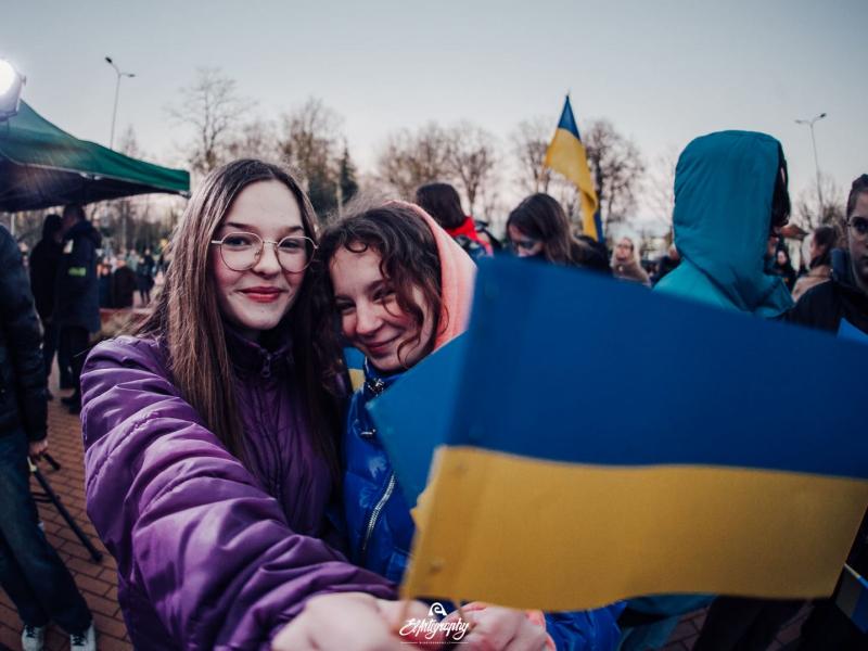 Ukrainos palaikymo akcija „Laisvė šviečia“ 2022