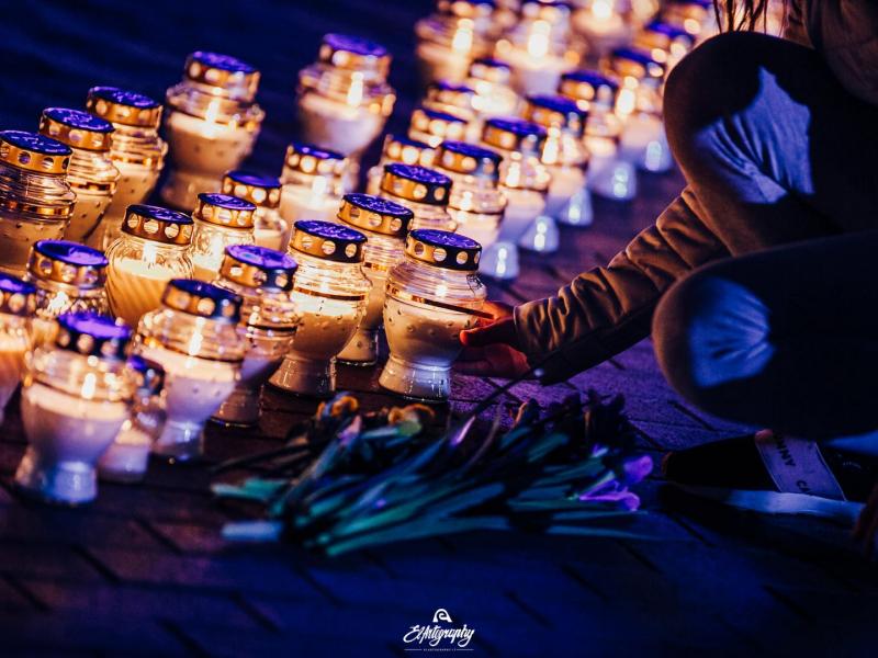 Ukrainos palaikymo akcija „Laisvė šviečia“ 2022