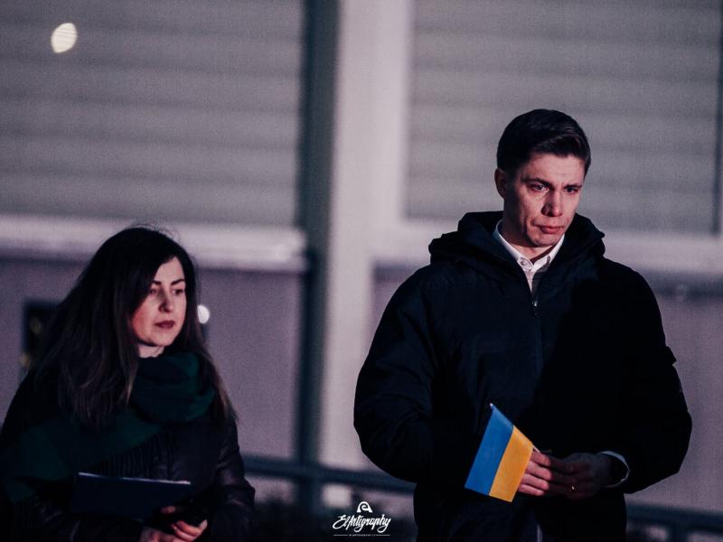 Ukrainos palaikymo akcija „Laisvė šviečia“ 2022