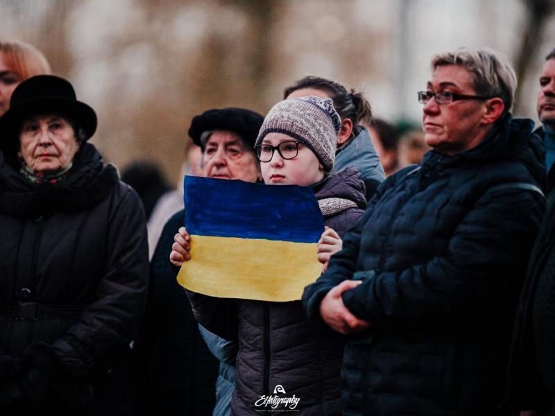 Ukrainos palaikymo akcija „Laisvė šviečia“ 2022