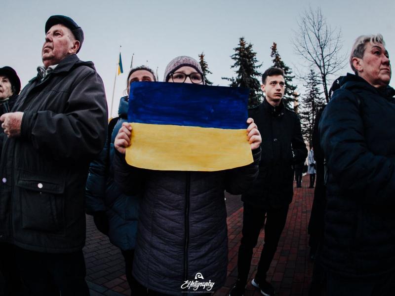 Ukrainos palaikymo akcija „Laisvė šviečia“ 2022