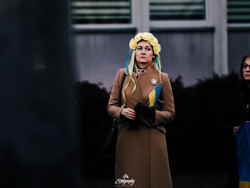 Ukrainos palaikymo akcija „Laisvė šviečia“ 2022