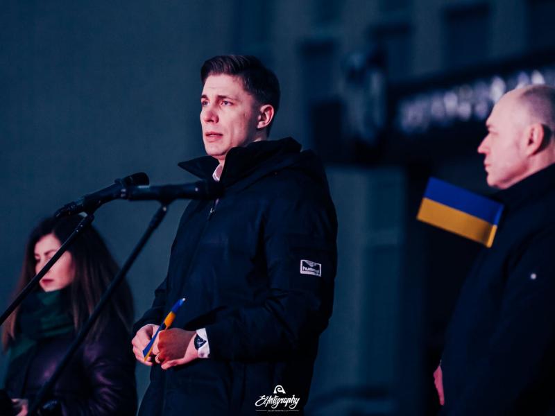 Ukrainos palaikymo akcija „Laisvė šviečia“ 2022