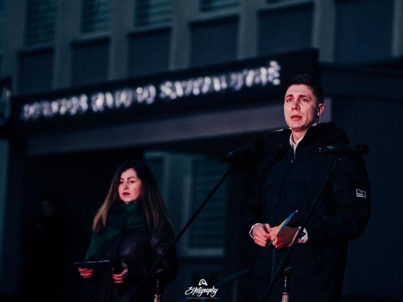 Ukrainos palaikymo akcija „Laisvė šviečia“ 2022