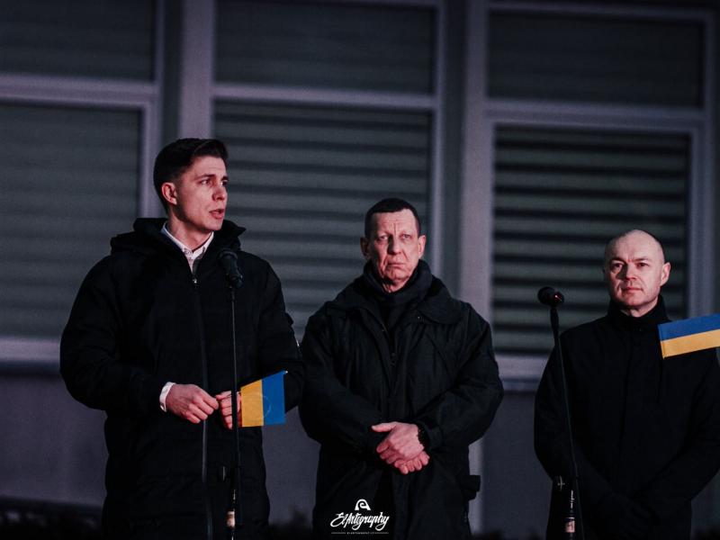Ukrainos palaikymo akcija „Laisvė šviečia“ 2022