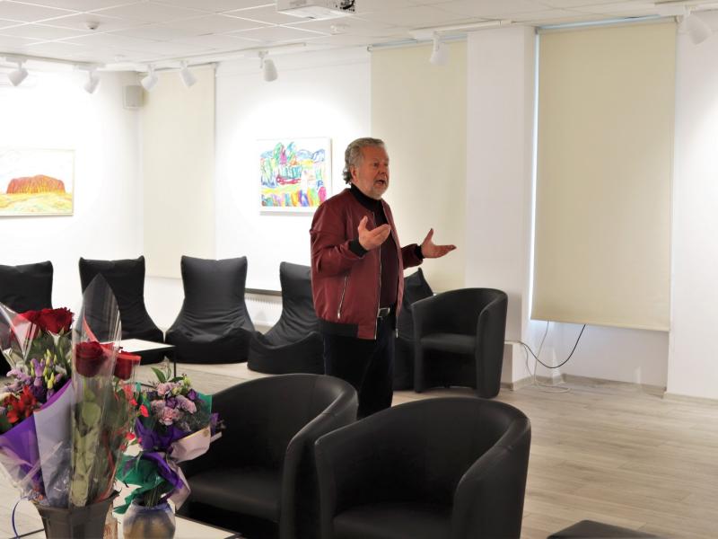 Jono Butkevičiaus tapybos darbų parodos „Siuzetų improvizacijos“ atidarymas 2022