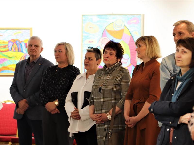 Jono Butkevičiaus tapybos darbų parodos „Siuzetų improvizacijos“ atidarymas 2022