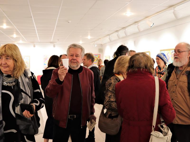 Jono Butkevičiaus tapybos darbų parodos „Siuzetų improvizacijos“ atidarymas 2022