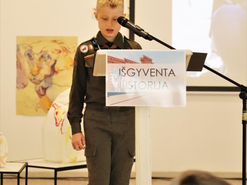 Gedulo ir vilties dienos minėjimas 2022