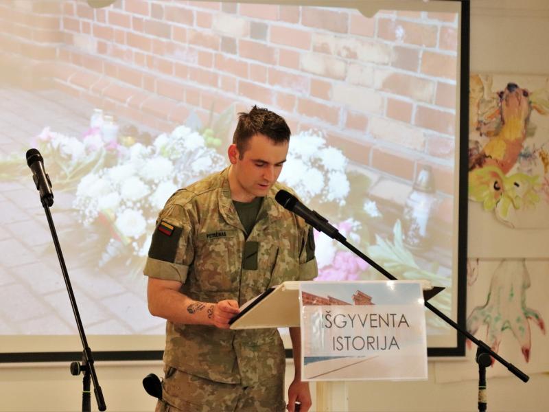 Gedulo ir vilties dienos minėjimas 2022