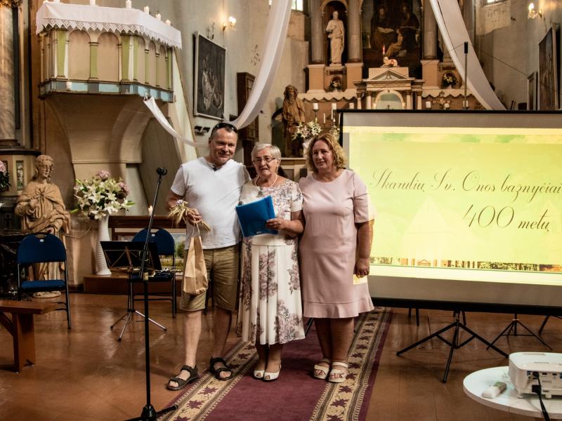 Skarulių bažnyčios 400 metų jubiliejaus šventė