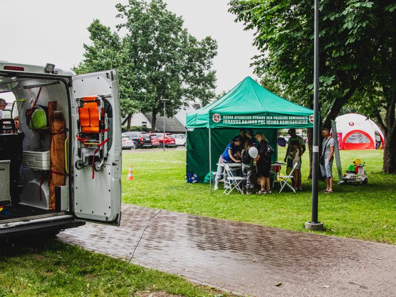  Miesto šventės, šeimų piknikas
